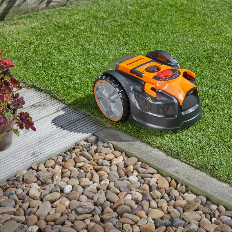 LawnMaster OcuMow® DM16-200 Plus | MX 24V Drop and Mow Robotic Lawnmower-With Battery