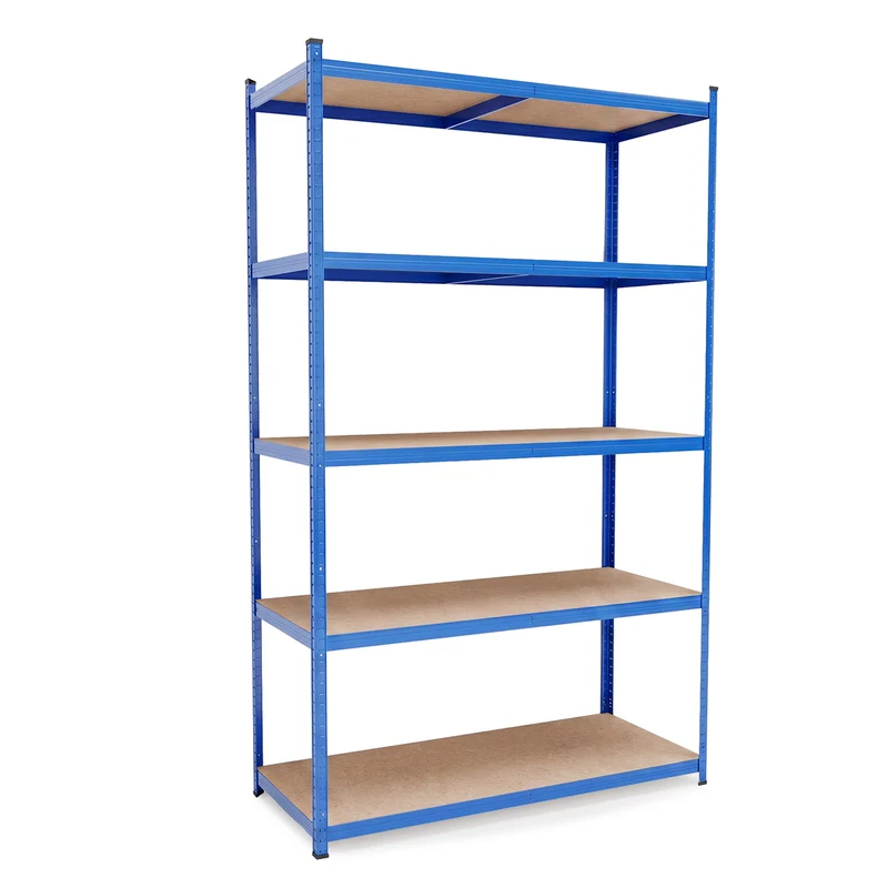 Belko® Schwerlastregal C226, 200x120x60 cm, 5 Böden, 180kg Tragkraft pro Boden, (Farbe wählbar) - Lagerregal, Steckregal