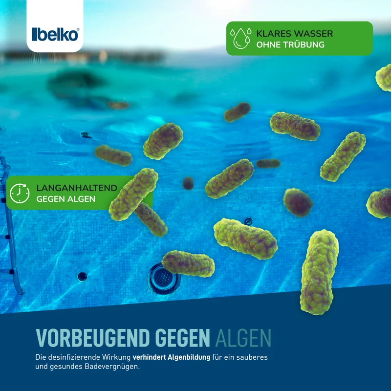 Belko® Chlorgranulat – Schnelllösliches Poolchlor für Pool & Whirlpool