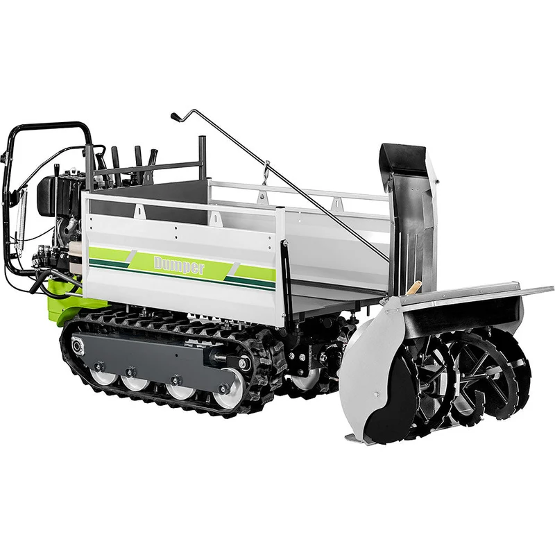 Winterausrüstung für Grillo Dumper 507 Schneeräumschild und Schneefräse