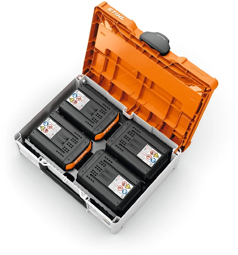 STIHL Akku-Box Systainer System S - 4 Akkus AP/AK/AS