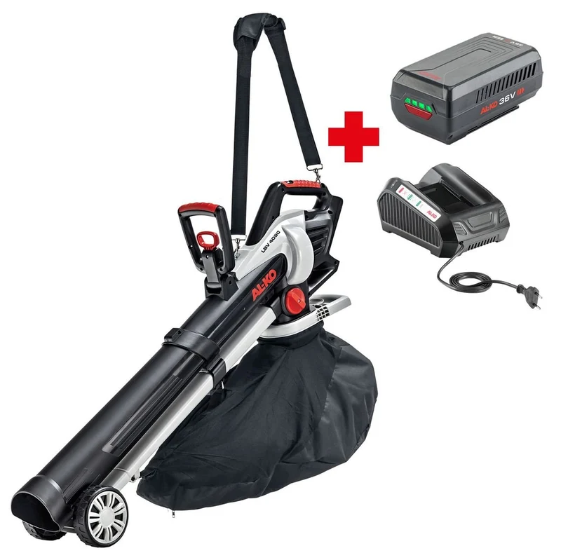 AL-KO Laubsauger LBV 4090 mit Akku und Ladegerät