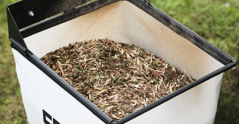 Sabo Benzin-Häcksler Comstar 210 - Versandrückläufer Gartenhäcksler mit Fangkorb