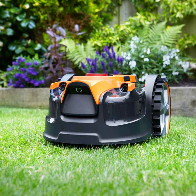 LawnMaster OcuMow® DM16-300 | MX 24V Drop and Mow Robotic Lawnmower and Cordless Grass Trimmer Set