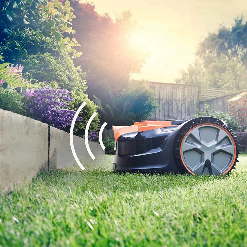 LawnMaster OcuMow® DM16-300 | MX 24V Drop and Mow Robotic Lawnmower and Cordless Grass Trimmer Set