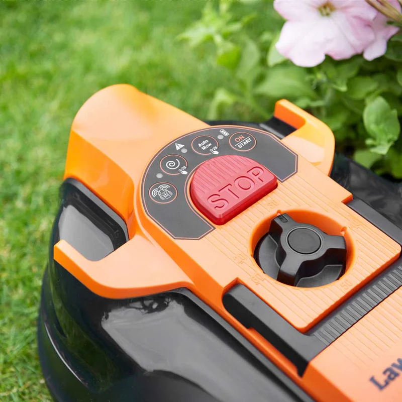 LawnMaster OcuMow® DM16-300 | MX 24V Drop and Mow Robotic Lawnmower and Cordless Grass Trimmer Set