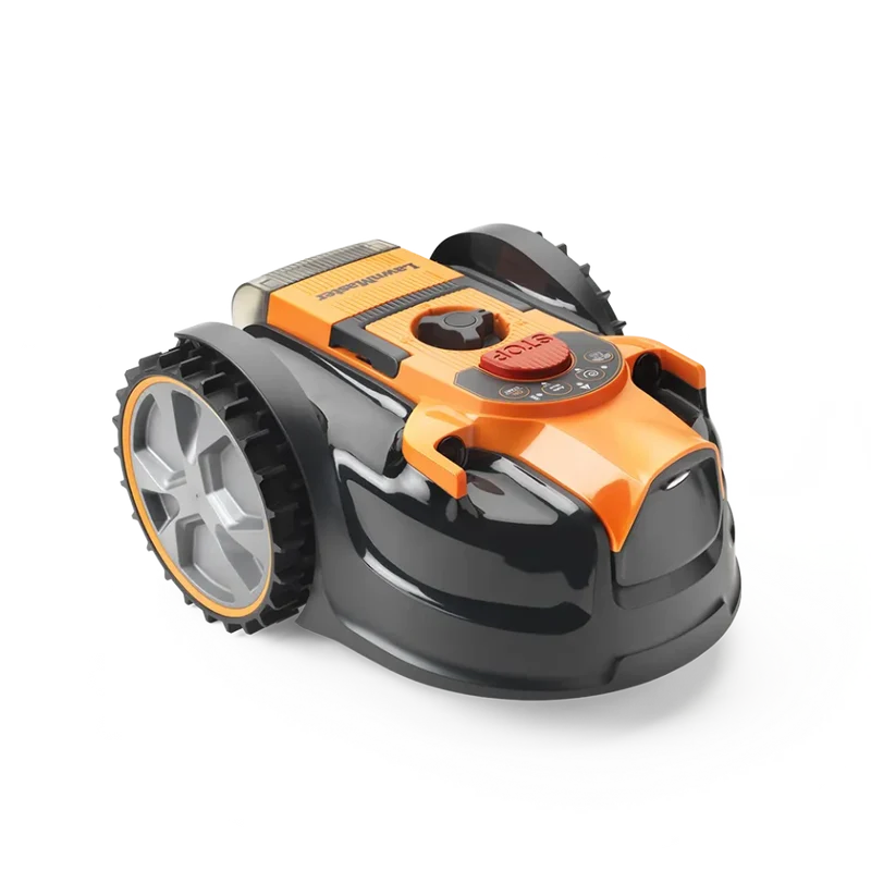 LawnMaster OcuMow® DM16-300 Power Kit | MX 24V Drop and Mow Robotic Lawnmower-With Spare Battery & Blades