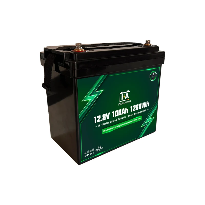 Batterie LiFePO4 IDEALAKKU IB-12-100-MINI 12.8V 100Ah