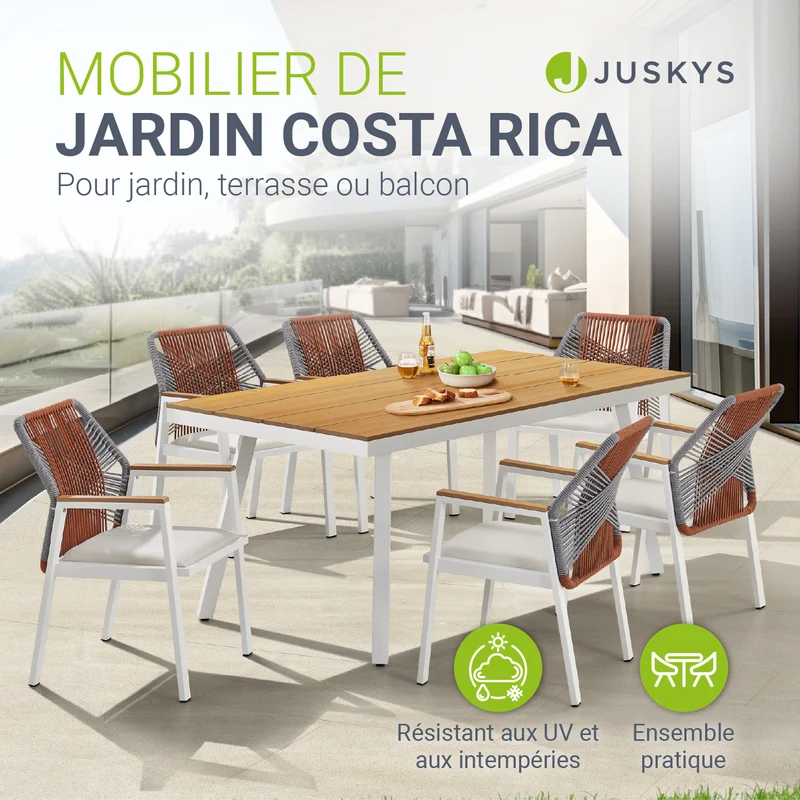 Premium Gartengarnitur Costa Rica