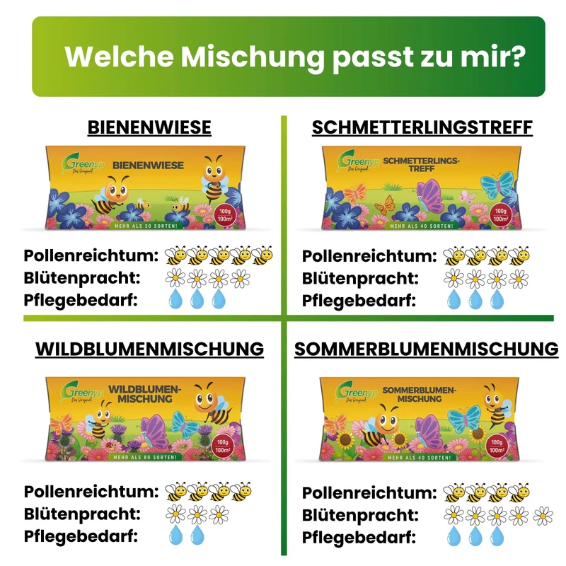 Sommer Blumenmischung