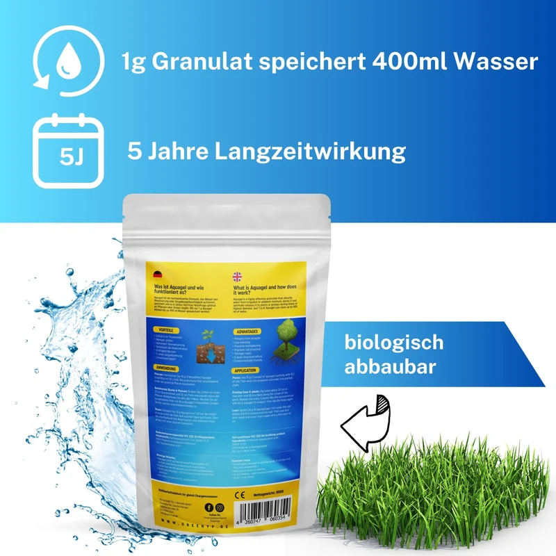 Wasserspeicher Granulat