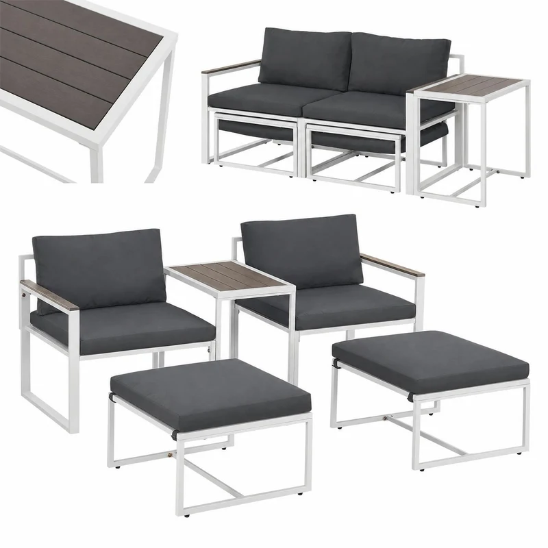 Sofa Gartenmöbel Set Bari