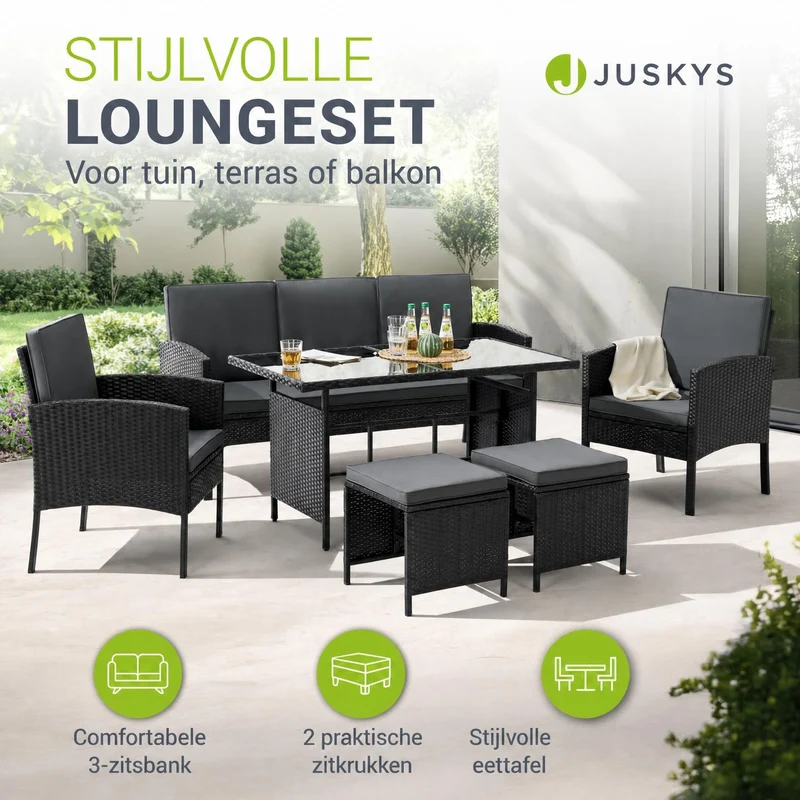Rattan Sitzgruppe Turin