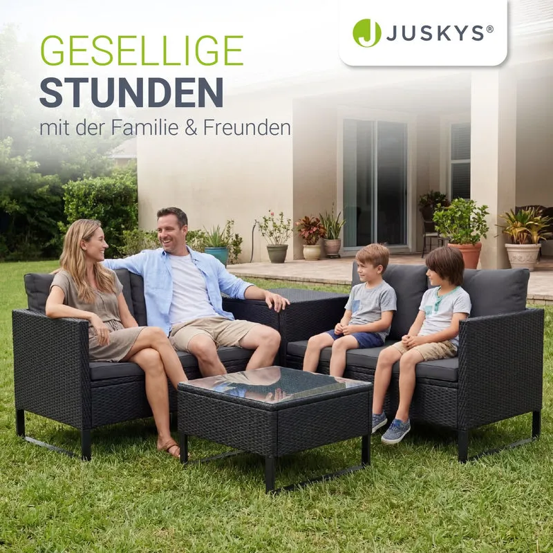 Gartenlounge für 4 Personen Santorini