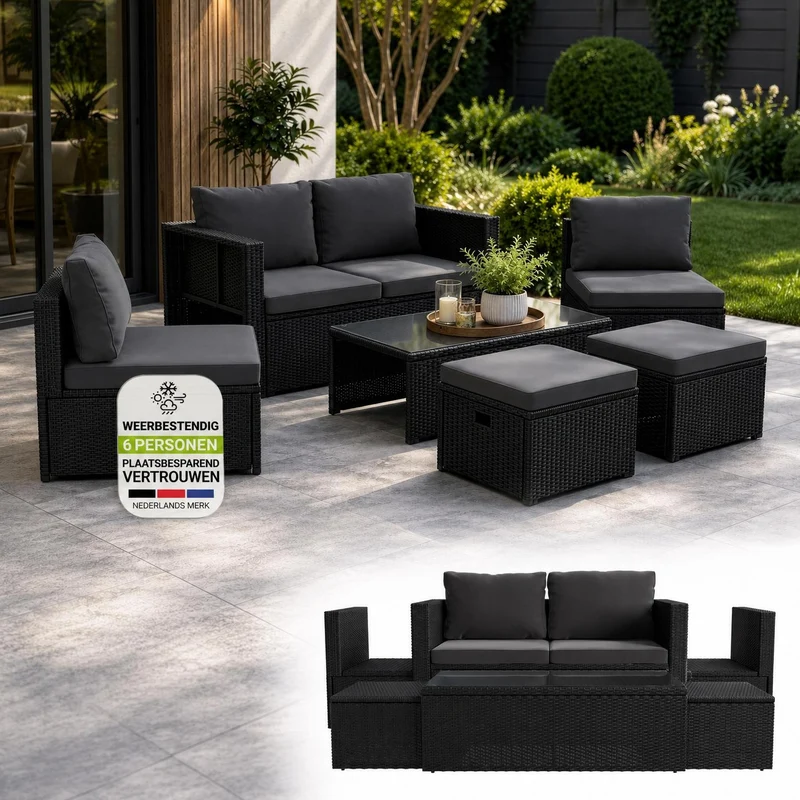 Polyrattan Lounge Salou