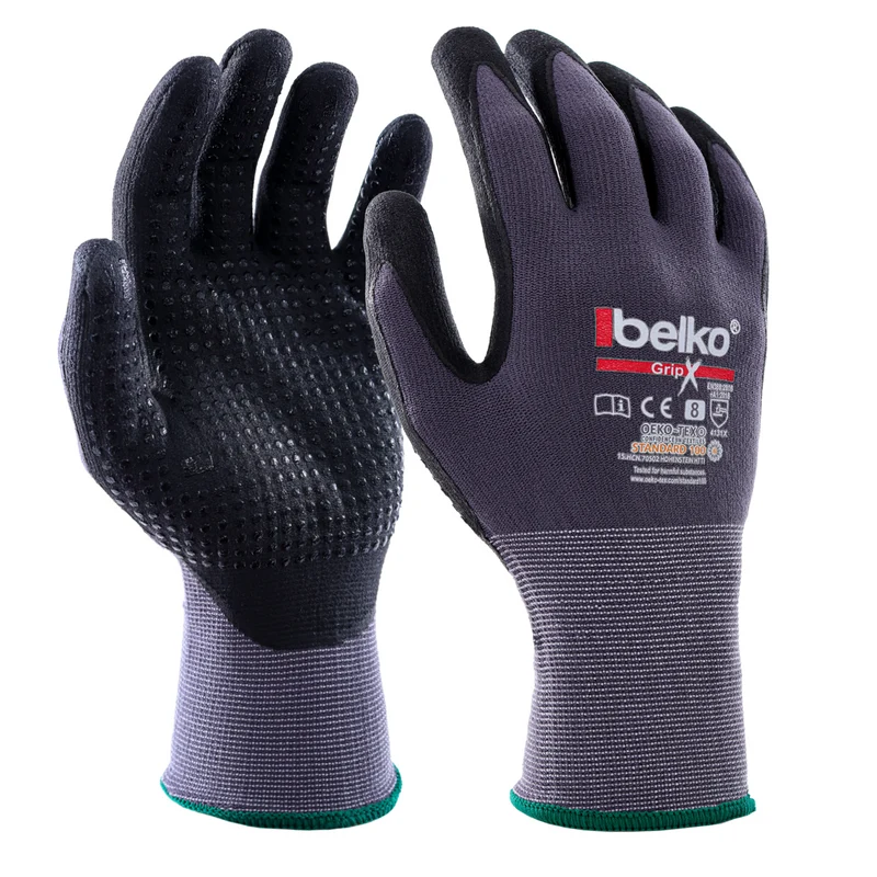 Belko® GripX Arbeitshandschuhe (Menge & Größen Wählbar)