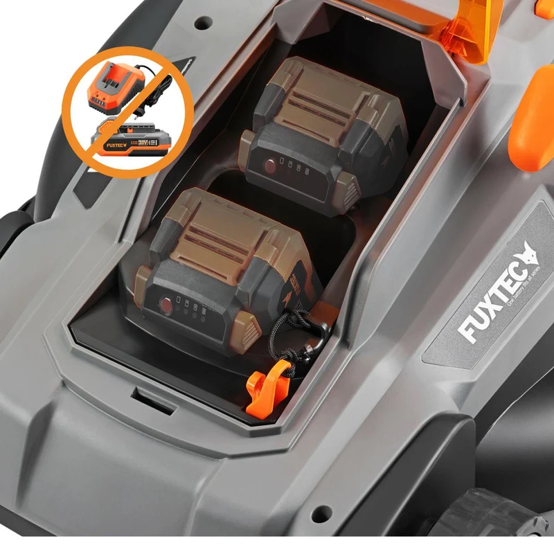 FUXTEC 40V accu-grasmaaier FX-E2RM43 zonder accu en oplader
