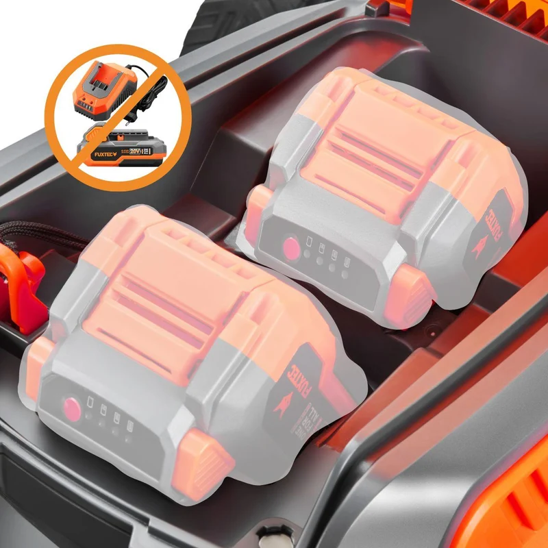 FUXTEC 40V accu-grasmaaier FX-E2RM51 zonder accu en oplader