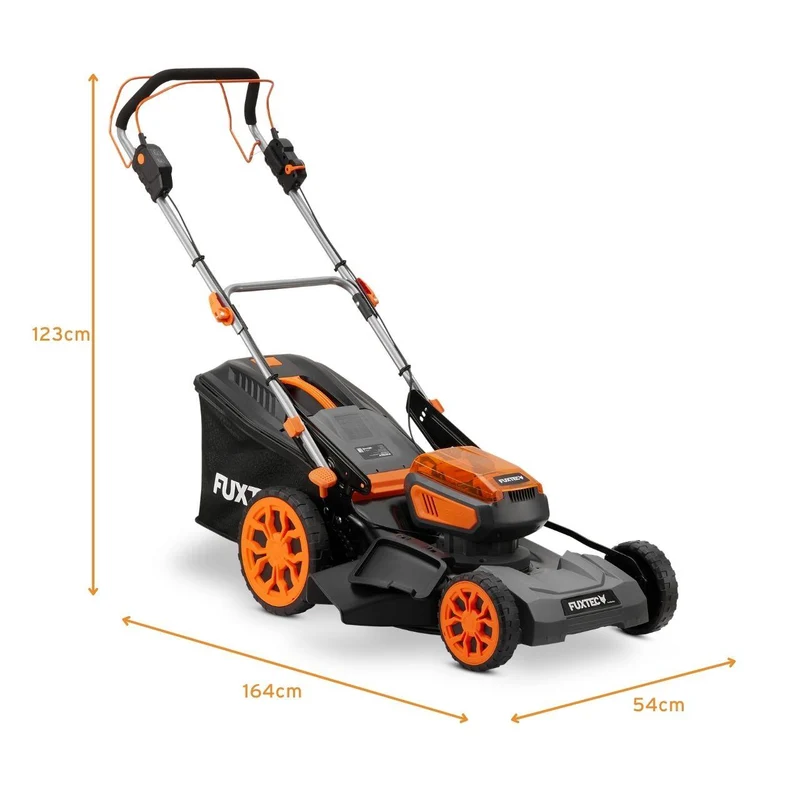 Draadloze grasmaaier FX-E2RM46PRO SET met flexibele aandrijving