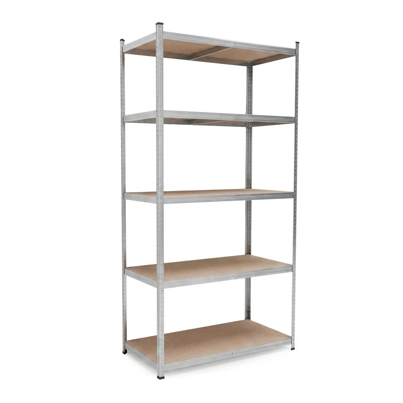 Belko® Schwerlastregal C224, 200x100x60 cm, 5 Böden, 180kg Tragkraft pro Boden, (Farbe wählbar) - Lagerregal, Steckregal