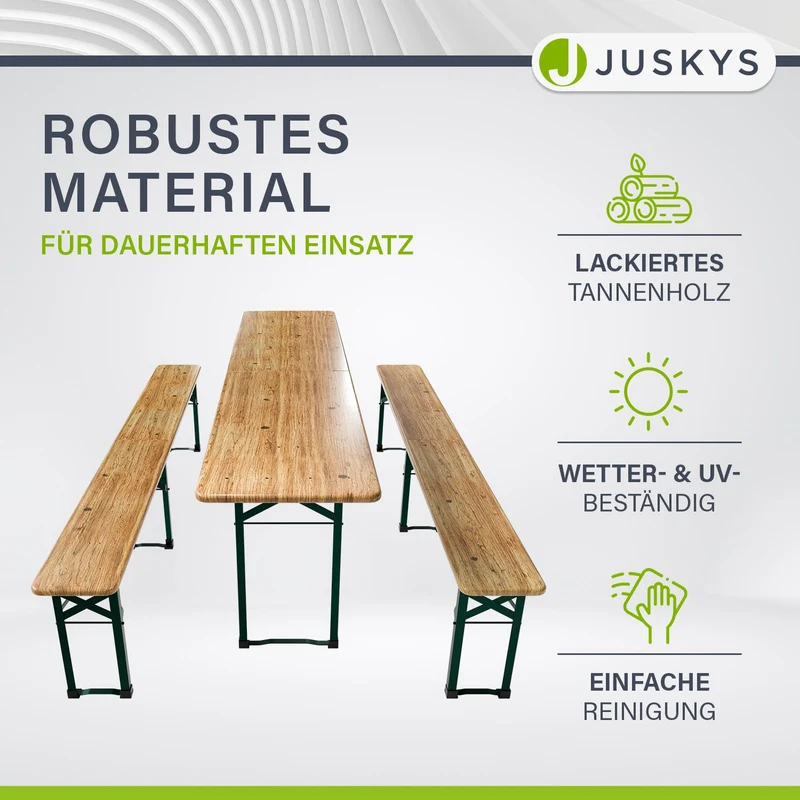 Bierzeltgarnitur Passau 220 cm