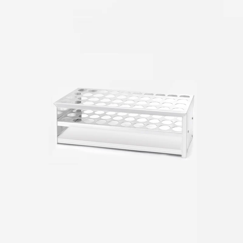 Reagenzglasständer mit 40 Fächern, Aluminium