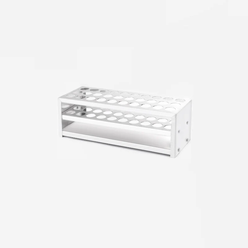 Reagenzglasständer mit 30 Fächern, Aluminium