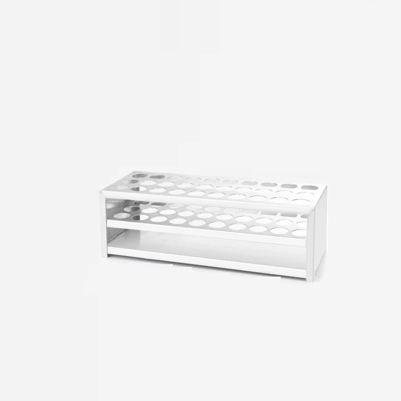 Reagenzglasständer mit 30 Fächern, Aluminium