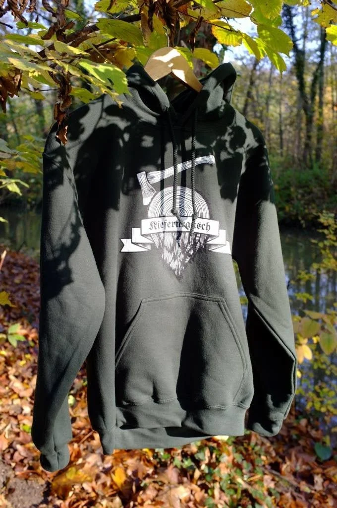 Sweatshirt in forest green