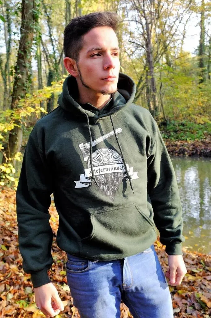 Sweatshirt in forest green