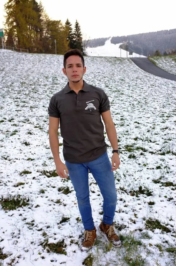 Poloshirt grau