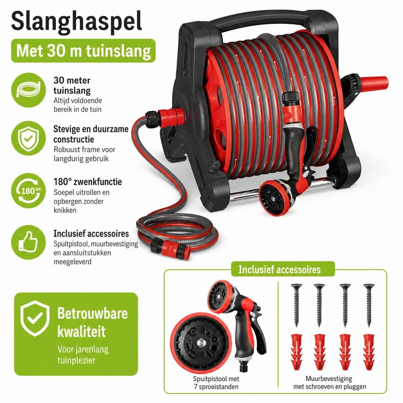 Mobile Schlauchtrommel Basic 30 m
