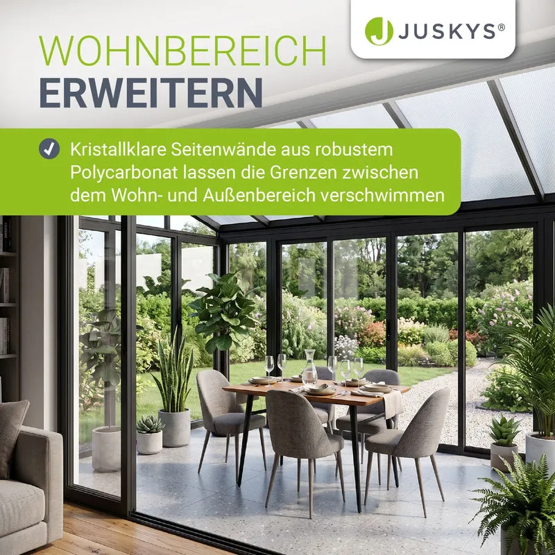 Wintergarten mit Acryl-Verglasung