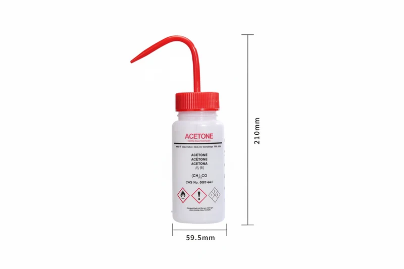 Lösungsmittelentlüftungsflaschen, Kunststoff PE, Fassungsvermögen 250 ml bis 500 ml