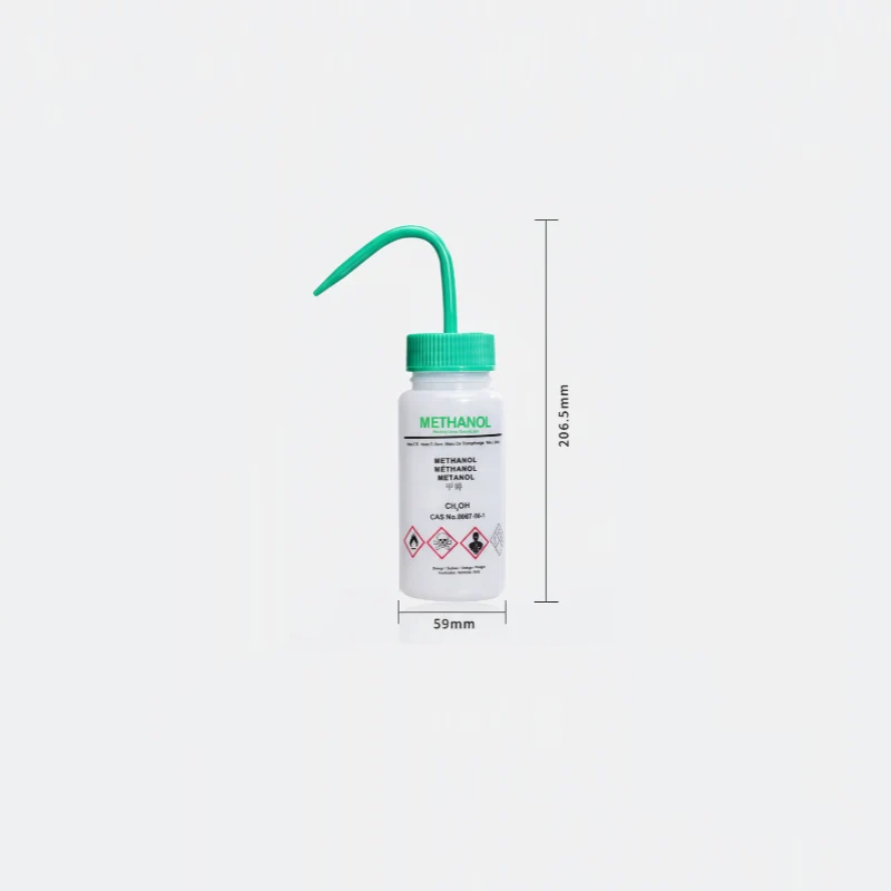 Lösungsmittelentlüftungsflaschen, Kunststoff PE, Fassungsvermögen 250 ml bis 500 ml