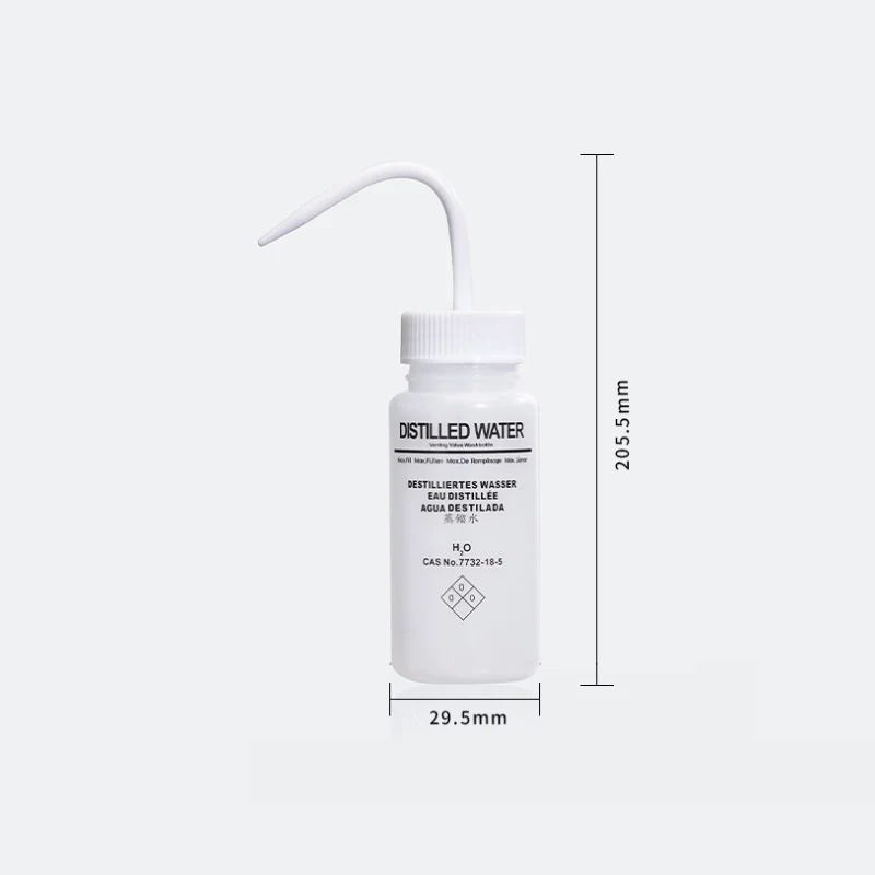 Lösungsmittelentlüftungsflaschen, Kunststoff PE, Fassungsvermögen 250 ml bis 500 ml