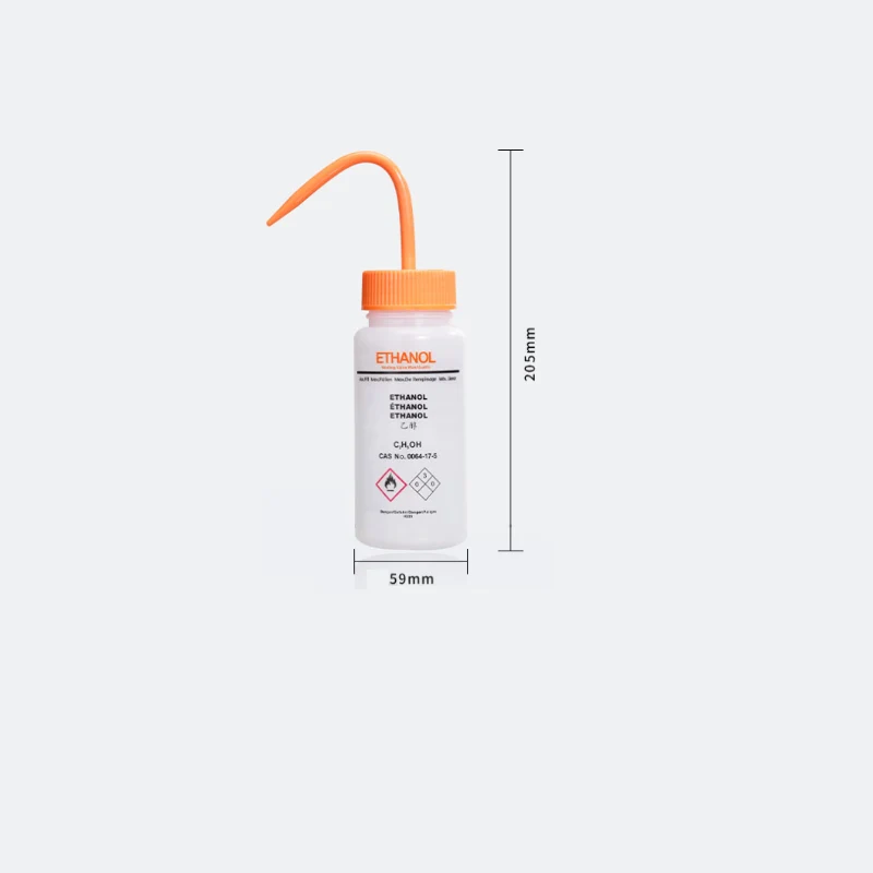 Lösungsmittelentlüftungsflaschen, Kunststoff PE, Fassungsvermögen 250 ml bis 500 ml