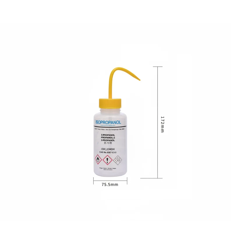 Lösungsmittelentlüftungsflaschen, Kunststoff PE, Fassungsvermögen 250 ml bis 500 ml