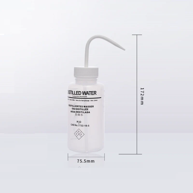 Lösungsmittelentlüftungsflaschen, Kunststoff PE, Fassungsvermögen 250 ml bis 500 ml