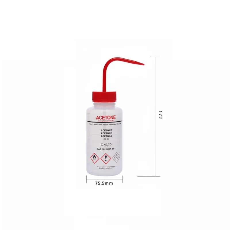 Lösungsmittelentlüftungsflaschen, Kunststoff PE, Fassungsvermögen 250 ml bis 500 ml