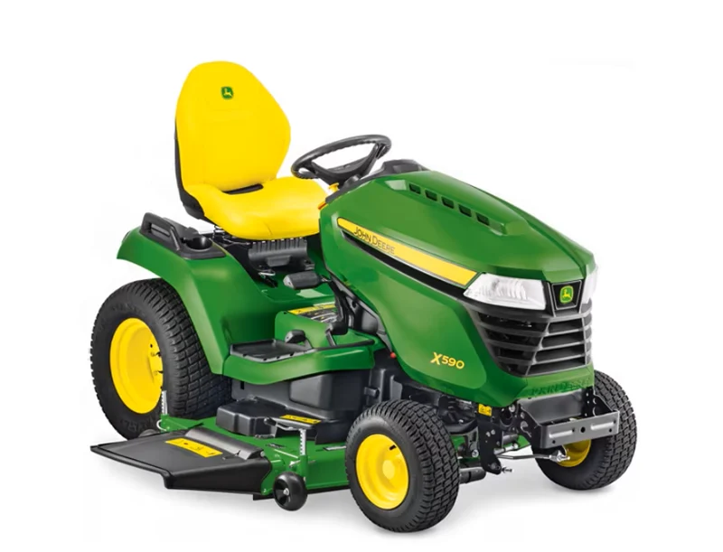 John Deere X590 mit 137cm Mähwerk