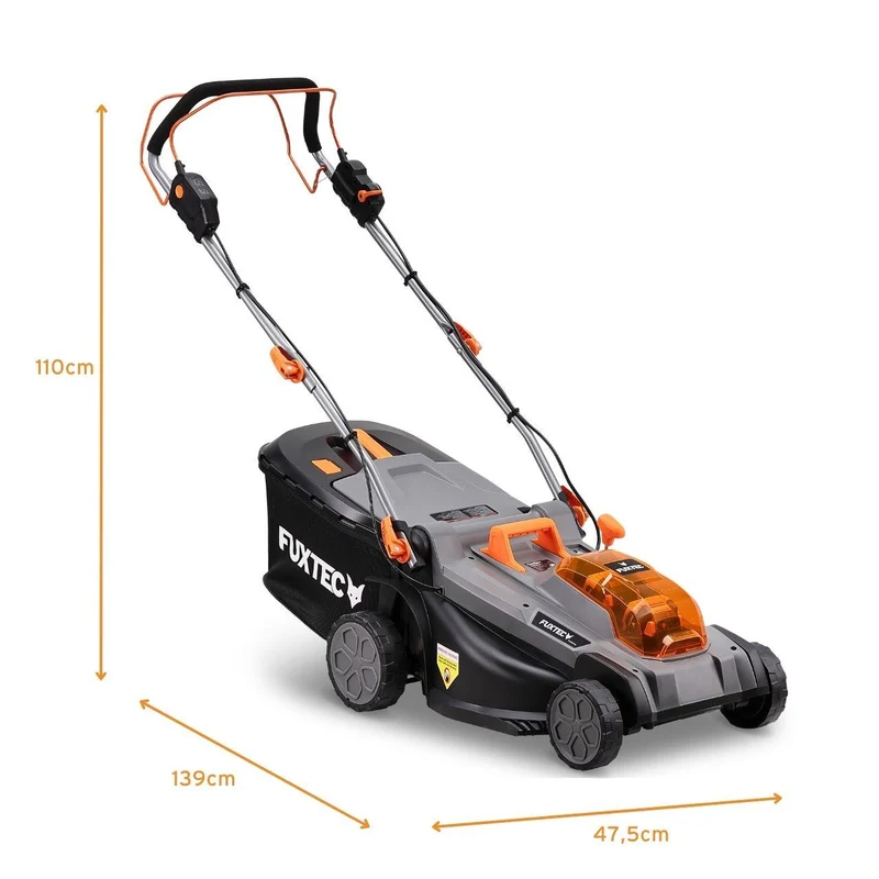 FX-E2RM43PRO accugrasmaaierset met flexibele aandrijving