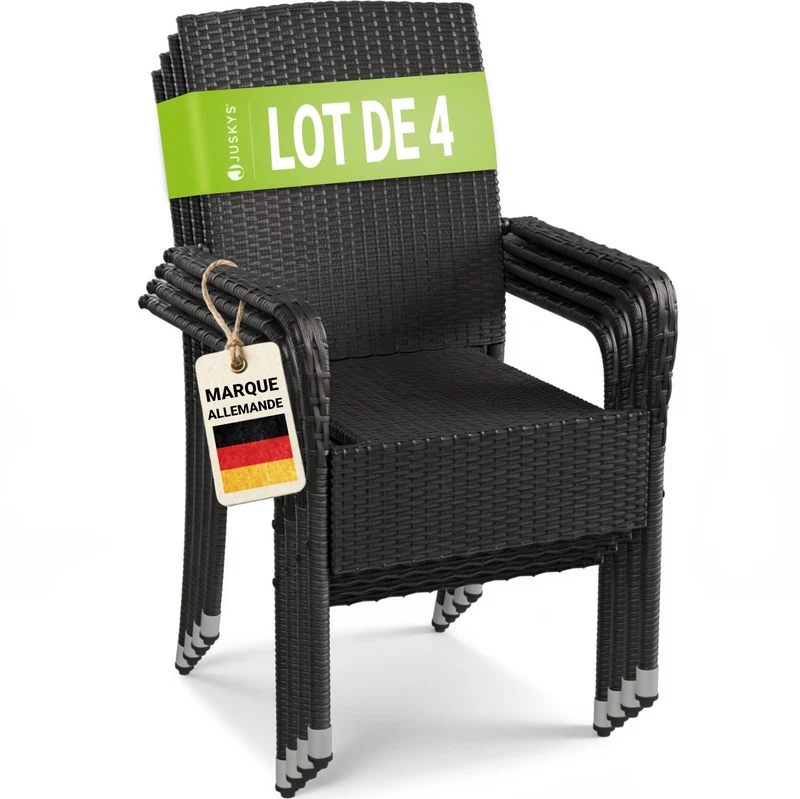 Polyrattan Gartenstühle Yoro