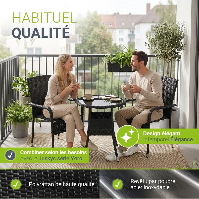 Polyrattan Gartenstühle Yoro