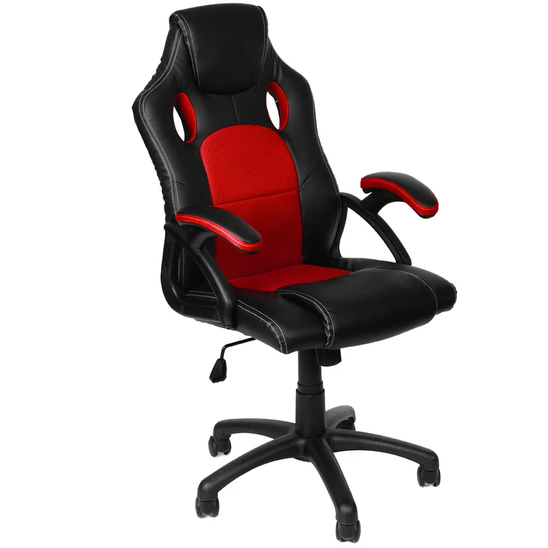 P24® Bürostuhl in Racing Optik (Farbe Wählbar)