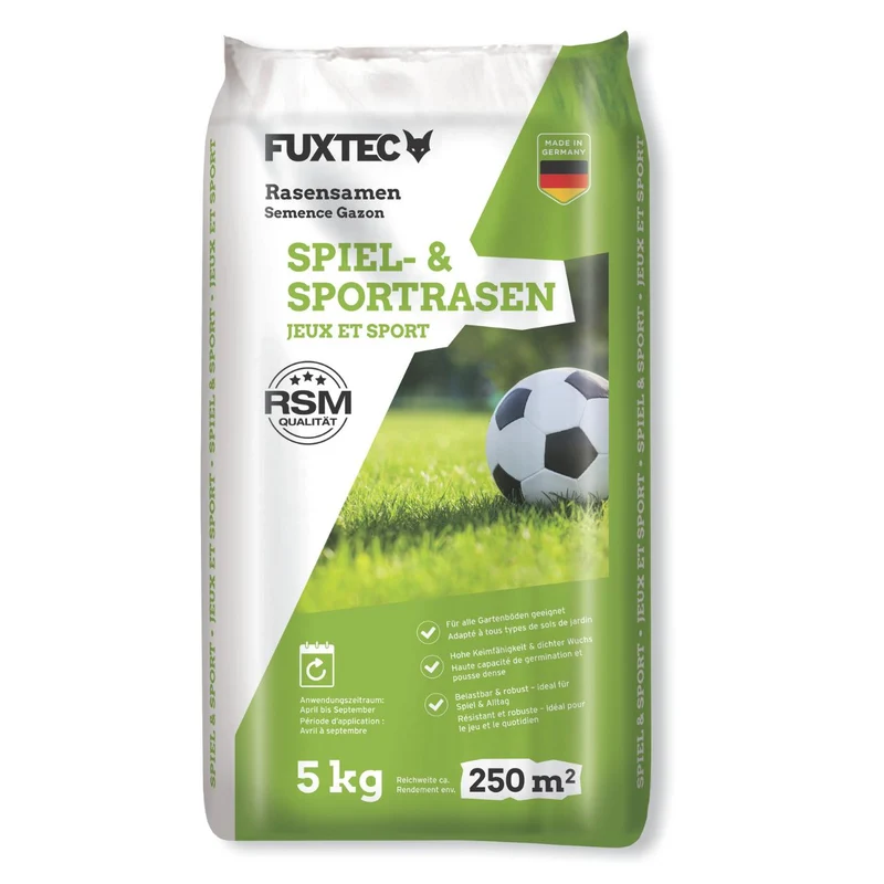 FUXTEC gazonzaad FX-RSSP5 5kg speel- & sportgras