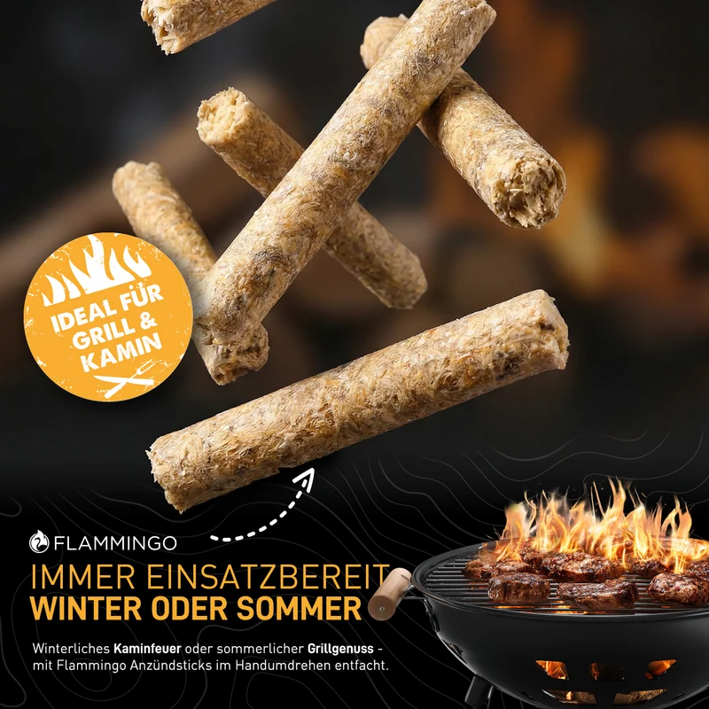 Flammingo® 10 kg Mini Holzpresslinge, aus Holzwolle und Wachs