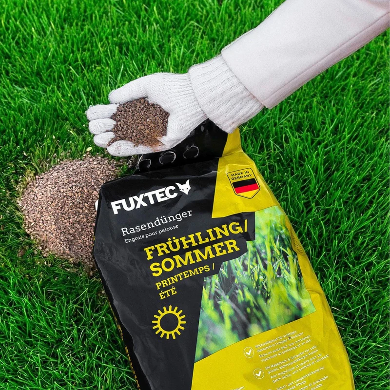 FUXTEC gazonmeststof lente/zomer FX-RDFS 5kg voor 250m²