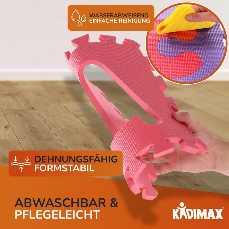 Kidimax® Kinder Puzzlematte 86tlg., bunt