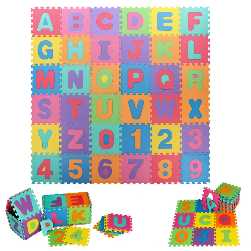 Kidimax® Kinder Puzzlematte 86tlg., bunt